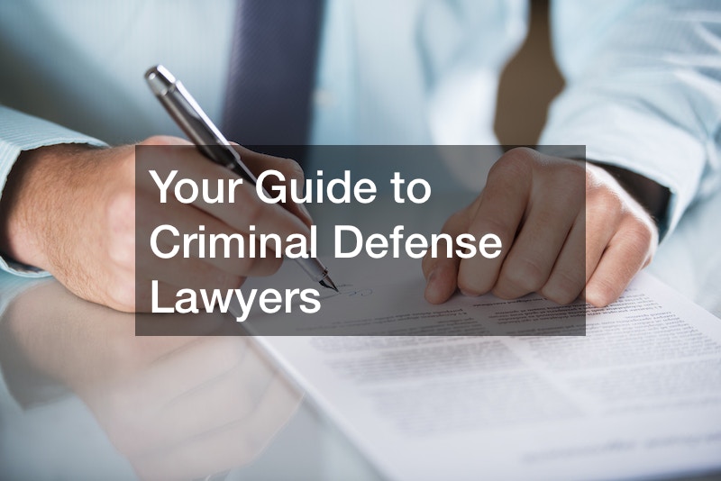 Your Guide to Criminal Defense Lawyers